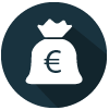 icon geldsack kosten e-learning
